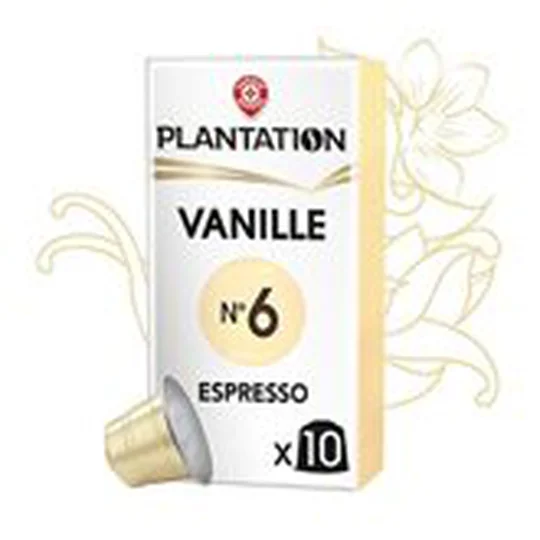 Capsules café Café vanille n°6 - x10