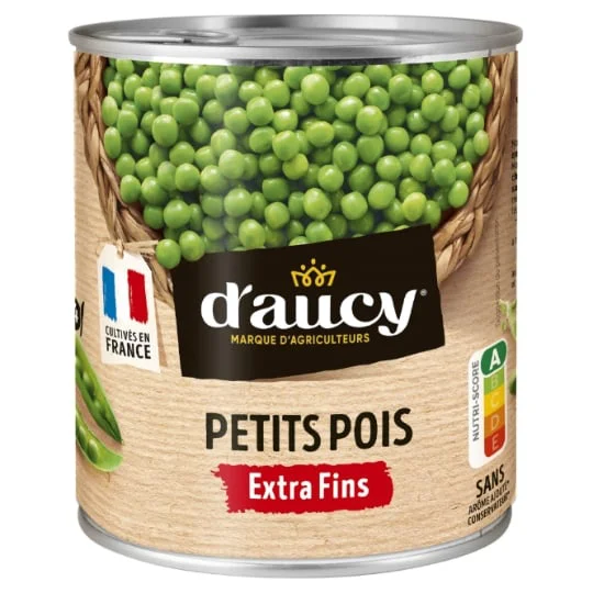 Petits pois extra fins