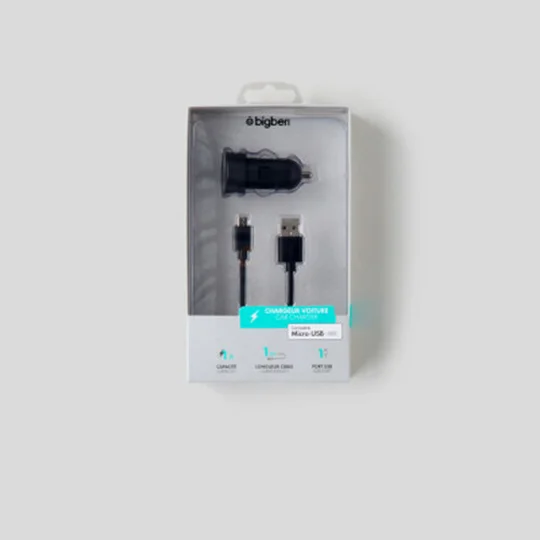 Chargeur Universel Avec Cable Noir