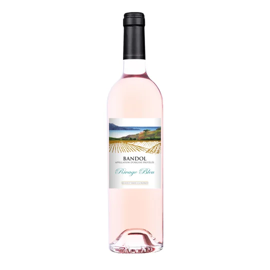 Vin Bandol Bleu Rivage rosé AOP