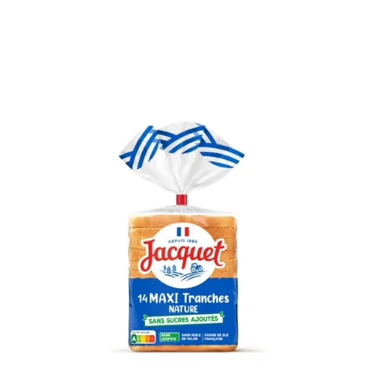 Pain de mie Nature Sans Sucres Ajoutés