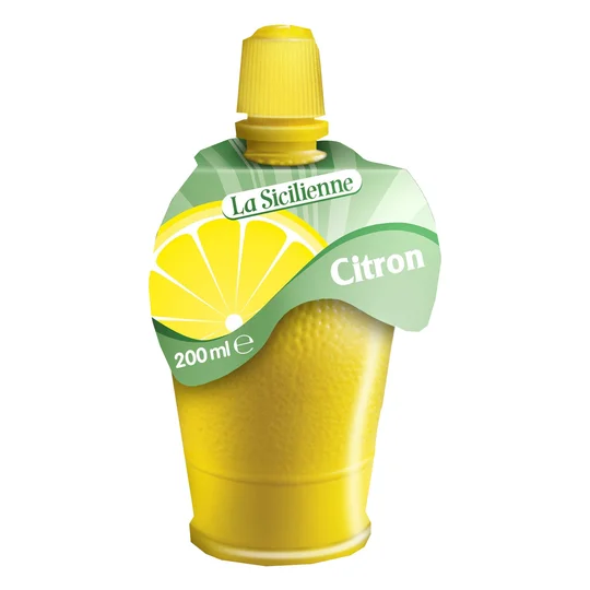 Jus de citron à base de concentré