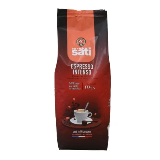 Café en grains rouge espresso