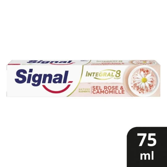 Dentifrice Integral 8 Sel rose & camomille