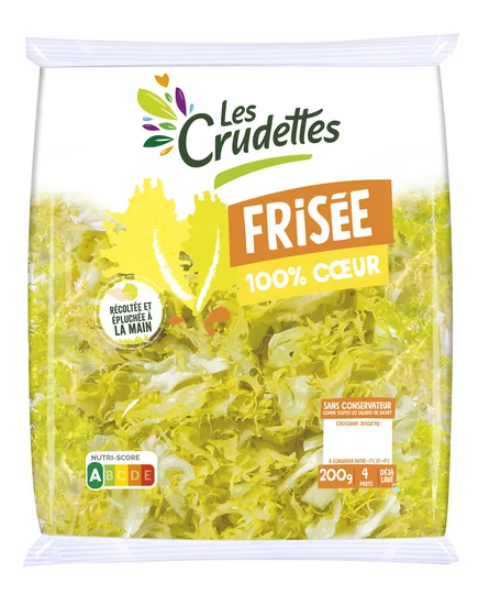 Salade frisée 100% coeurs