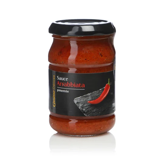 Sauce arrabbiata pimentée