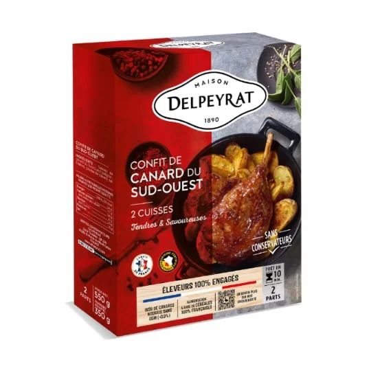 Confit de canard du sud ouest