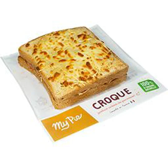 Croque monsieur jambon crème de parmesan