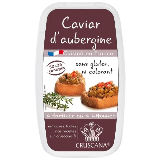 Caviar d'aubergines à tartiner ou mitonner