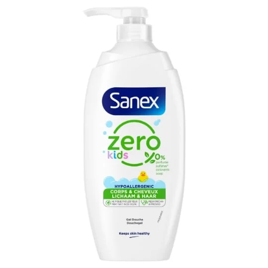 Gel Douche Zéro Enfant Corps et Cheveux Hypoallergénique