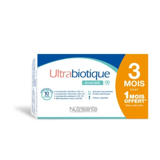 Complément alimentaire équilibre 90 jours ultrabiotique