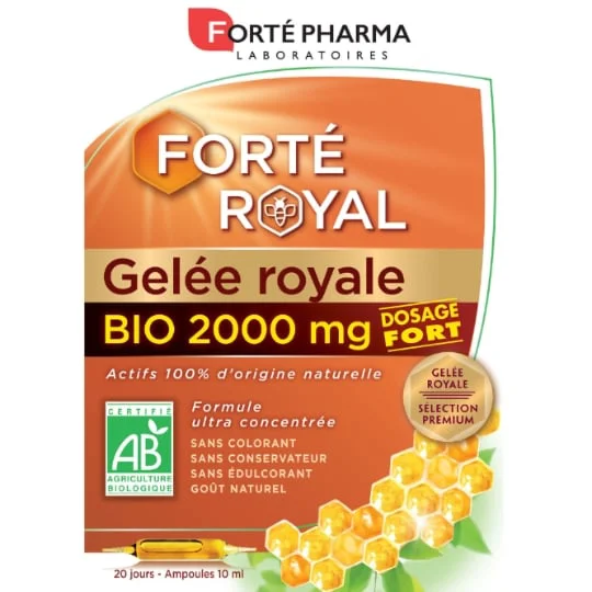 Complément alimentaire gelée royale Bio