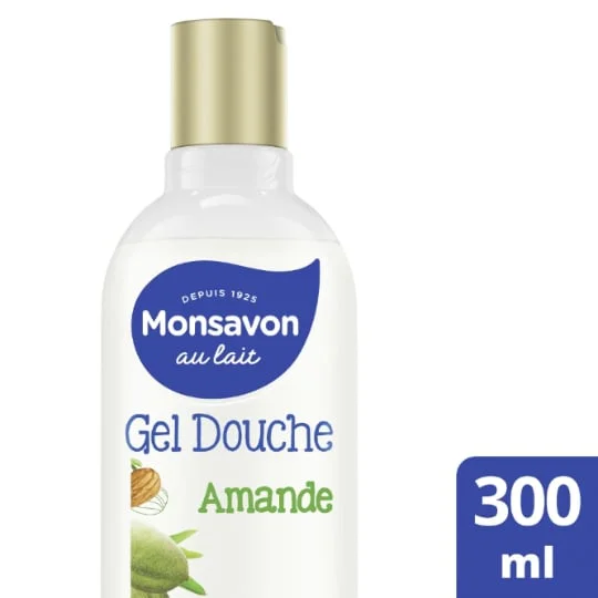 Gel Douche lait & amande douce 100% essentiel