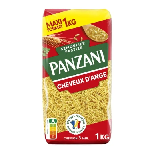 Pâtes cheveux d'ange à potage