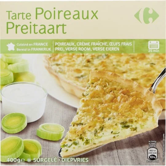Tarte aux poireaux