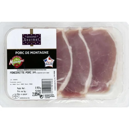 Darf Mincerette Porc