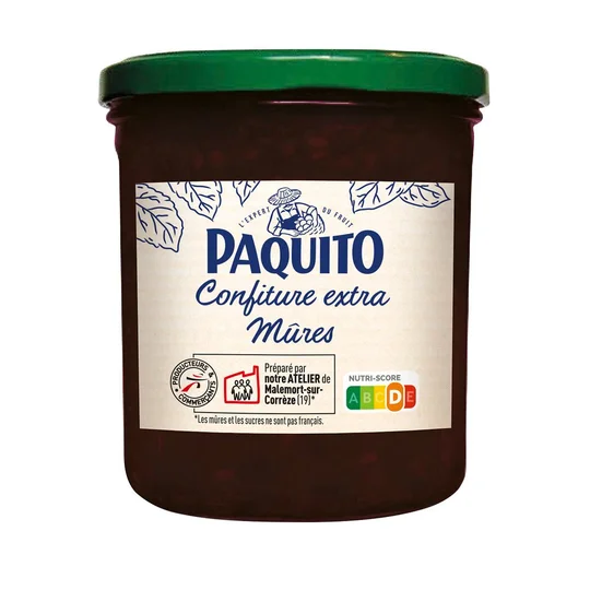 Confiture extra mûres
