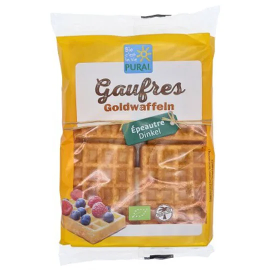 Gaufres À L'Épeautre Et Aux Ufs Frais Bio