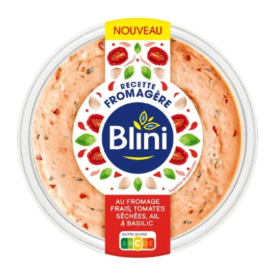 Recette Fromagère Tomates Séchées, Ail et Basilic
