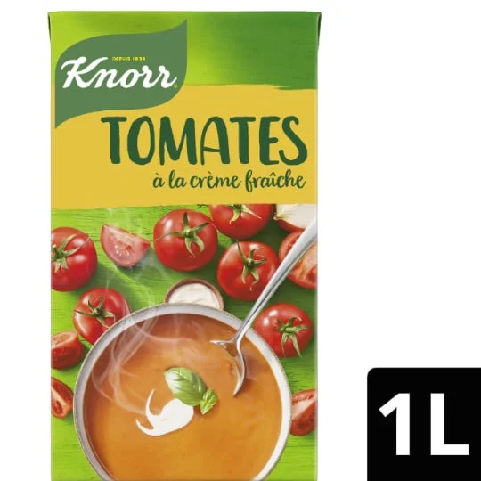 Soupe Tomates Crème Fraîche