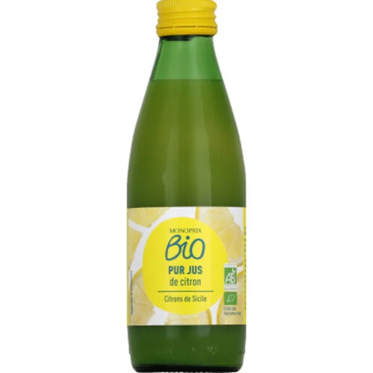 Pur jus de citron bio