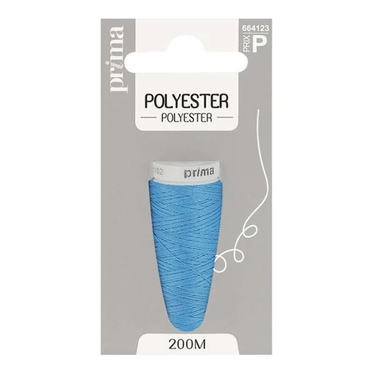 Fil Polyester Bleu 200m