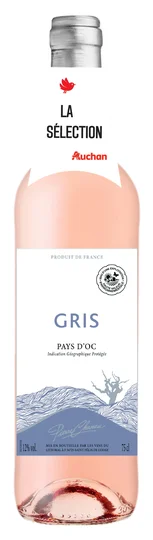 Vin Pays-d'Oc Gris rosé IGP
