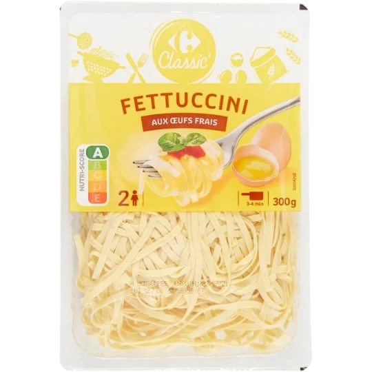 Pâtes Fettuccini