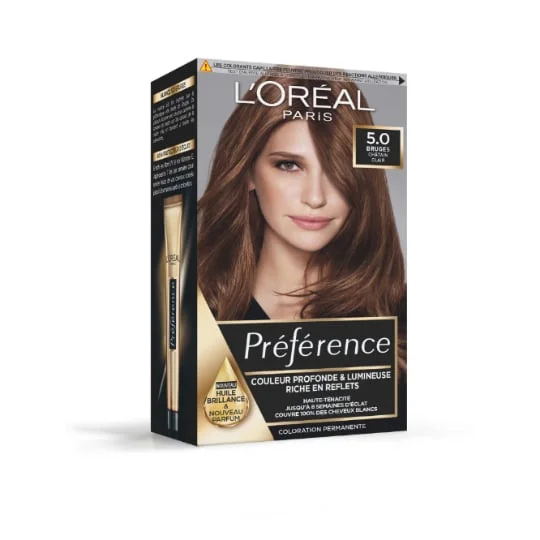 Coloration Cheveux Permanente 5.0 Bruges Châtain Clair