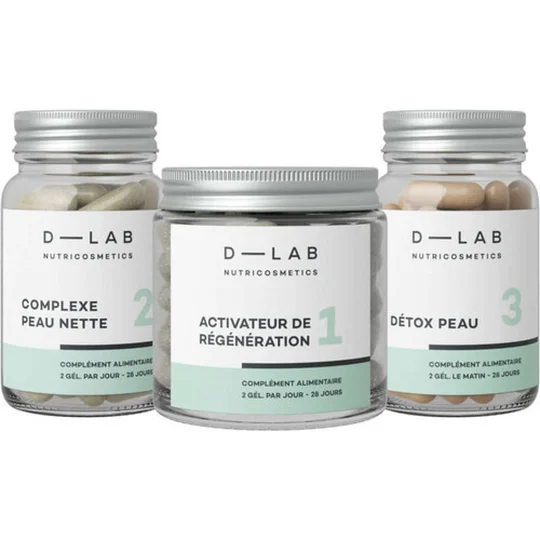 Programme Peau-Parfaite - 28 jours - Peau régénérée, purifiée et matifiée Complément alimentaire