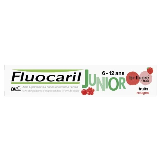Dentifrice fruit rouge junior 6-12ans