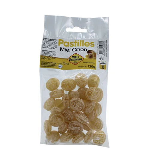 Pastilles miel citron