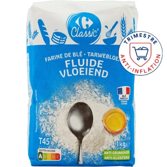 Farine de blé fluide T45
