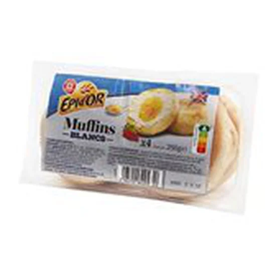 Muffins blancs x4