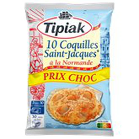 Coquilles Saint-Jacques Tipiak à la Normande