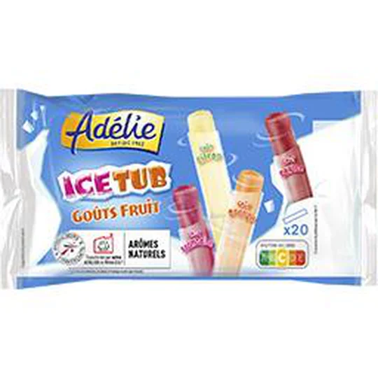 Glace Ice Tub goûts fruit