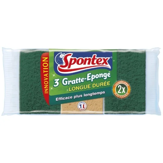 Eponge à récurer longue durée