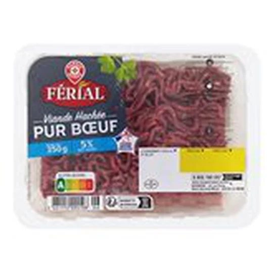 Viande bovine hachée Origine France - 5% MG