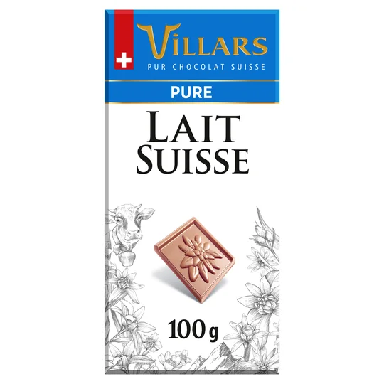 Tablette chocolat Chocolat au Lait Suisse
