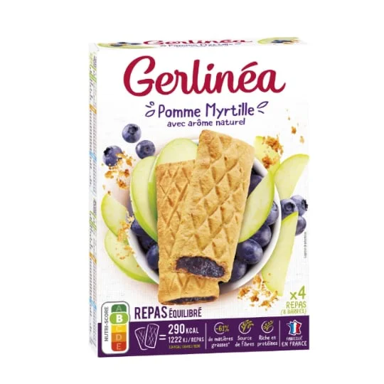 Barres pommes myrtilles