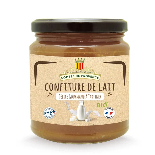 Délice gourmand confiture de lait bio