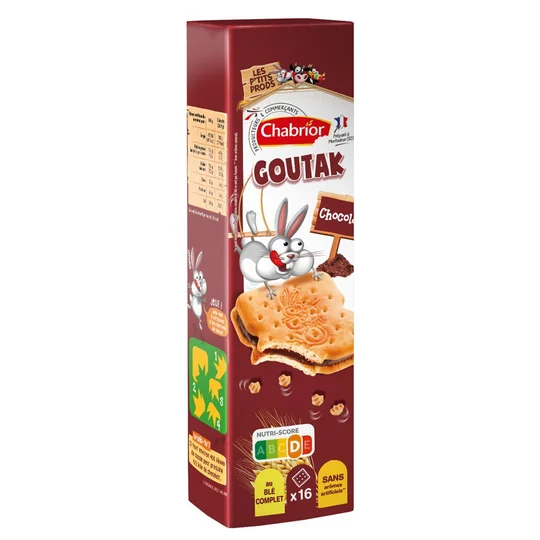 Biscuits Goutak chocolat