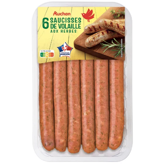 Saucisse de volaille aux herbes