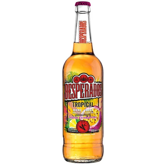 Bière aromatisée au spiritueux Rhum Fruit de la passion & Citron vert