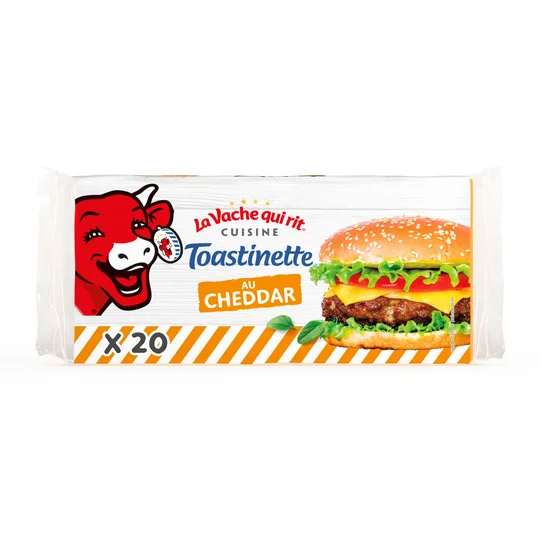 Tranches de fromage fondu pour hamburger, Toastinette