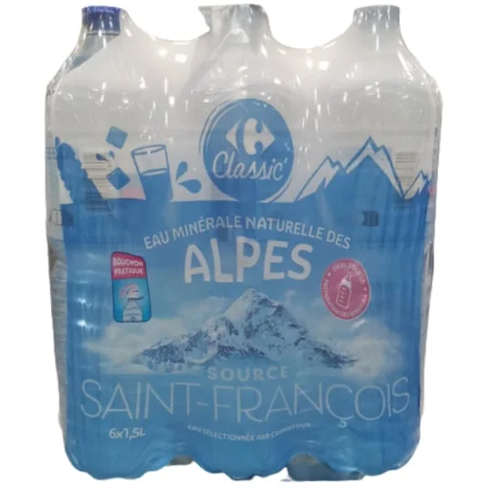 Eau minérale naturelle