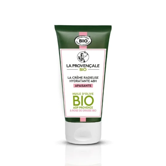 Crème Visage Hydratante Bio 48h Apaisante Radieuse