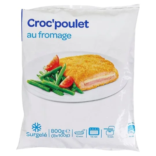 Croque poulet au fromage