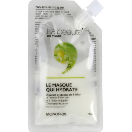 Le Masque Hydratant aloe vera jojoba du Visage
