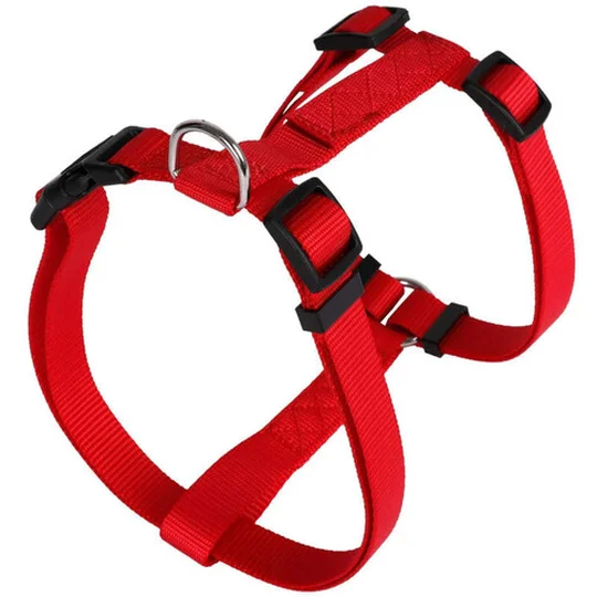 Harnais Basic Rouge pour Chien 25mm 52/80cm